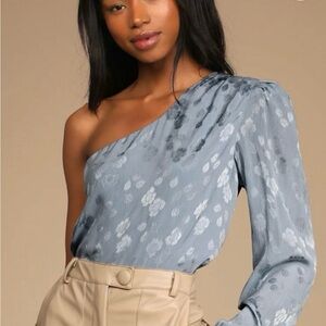 Lulus One-Shoulder blouse